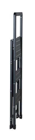 Alu-Smart Klapptrittleiter 3-stufig schwarz