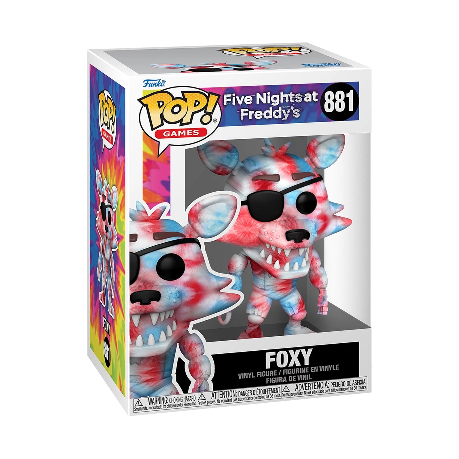 POP Games FNAF TieDye - Foxy