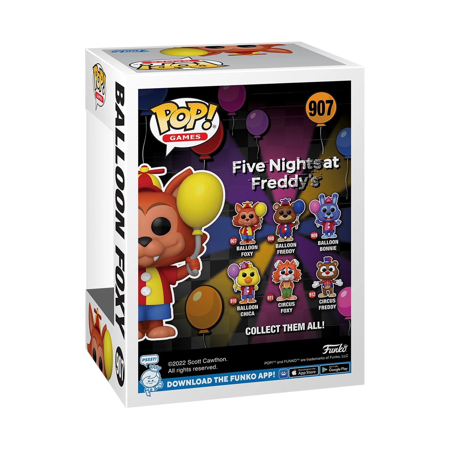 POP Games FNAF - Balloon Foxy