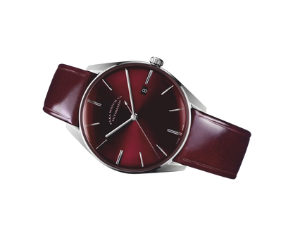 Elka Watch - Dark Brown Leather Strap Timepiece ⌚ D07-0810