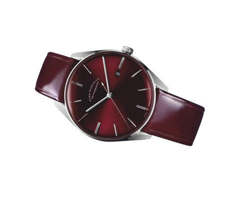 Elka Watch - Dark Brown Leather Strap Timepiece ⌚ D07-0810