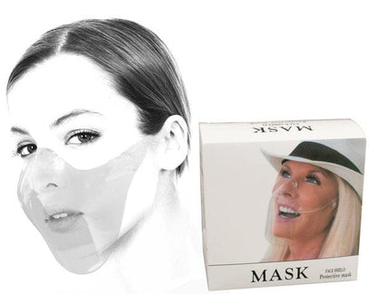 Techna Gesichtsschutzmaske – Transparent, Polycarbonat & Wiederverwendbar