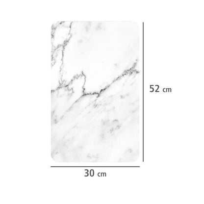 Glasabdeckplatten Marmor 2er 