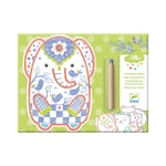 Ausmalbilder verdeckte Farben Wildtiere