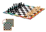 Schach und Dame (mult)