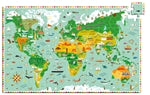 Puzzle Rund um die Welt 200 Teile inkl. Büchlein