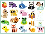 100 Sticker Relief Tierbabys