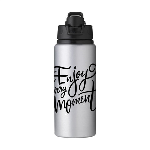 Einwandige Wasserflasche aus Aluminium -Alu Urban 700 ml Trinkflasche