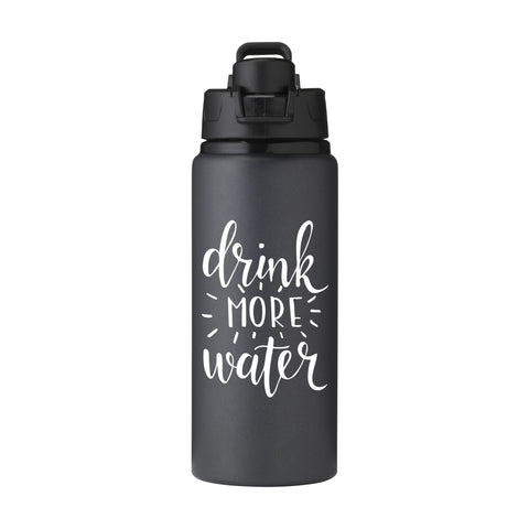 Einwandige Wasserflasche aus Aluminium -Alu Urban 700 ml Trinkflasche