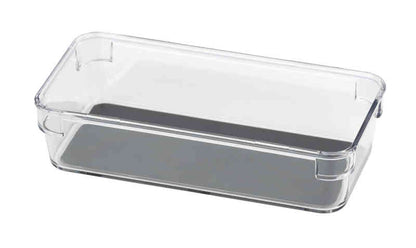 Schubladeneinsatz transparent/grau