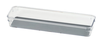 Schubladeneinsatz transparent/grau