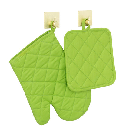 Wandhaken Aluminium Ureo gold 2er