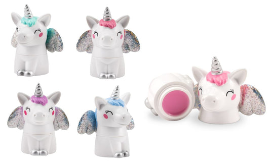 Flying Unicorn Lip Balm ass.
