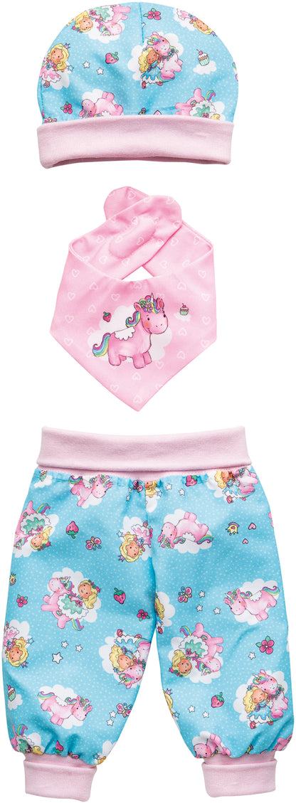 Baby Outfit Einhorn Gr. 28-35 cm