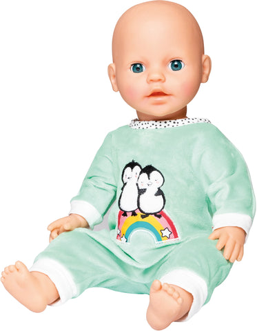 Strampler Pinguin Gr. 35-45 cm