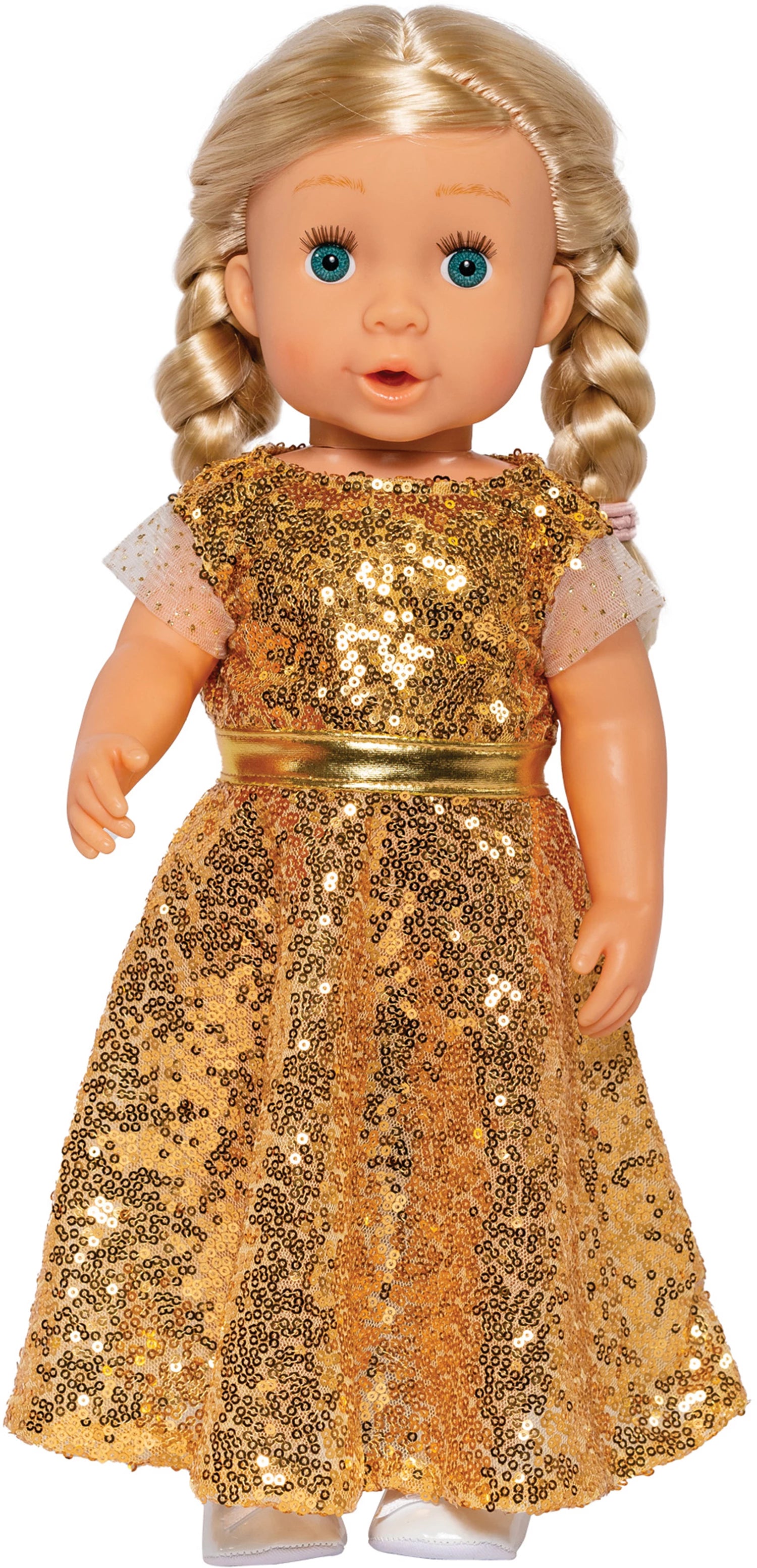 Kleid Goldstar Gr. 35-45 cm