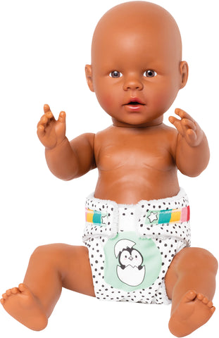 Puppen-Stoffwindeln Gr. 28-