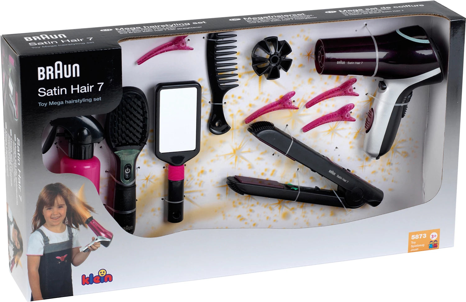 Frisierset Braun Mega Set