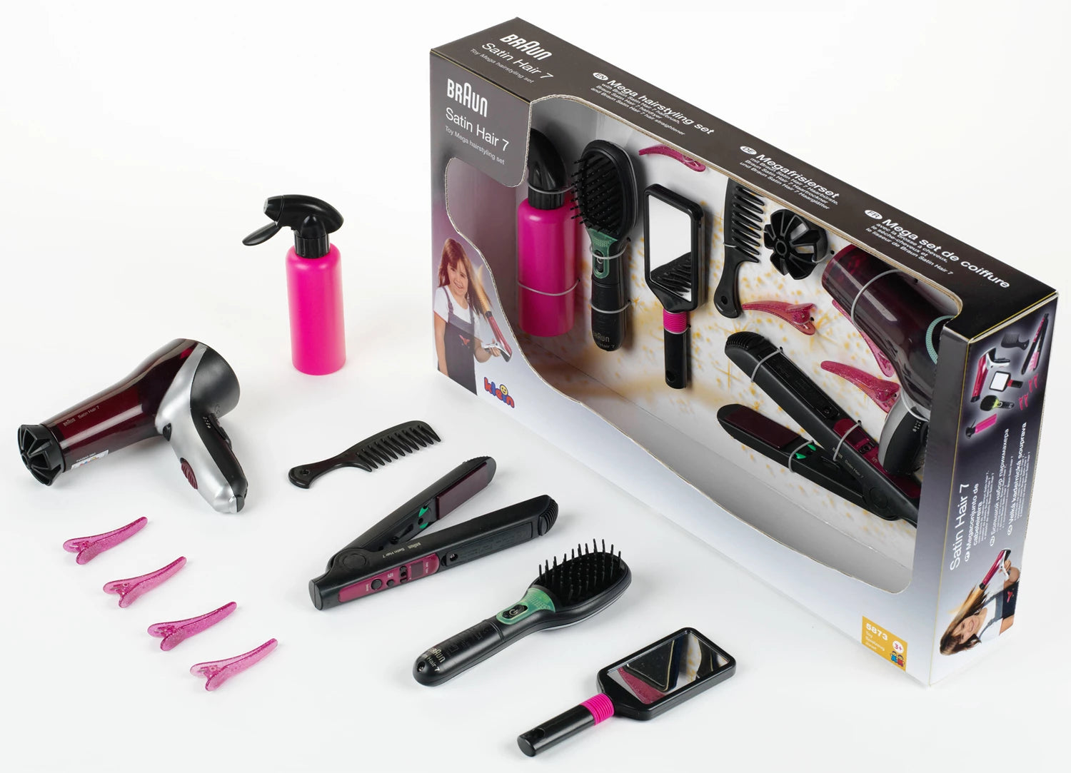 Frisierset Braun Mega Set