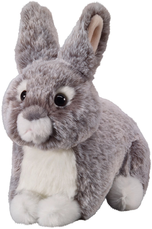 Hase grau 18 cm liegend