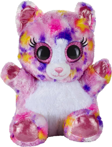 Lashy Katze pink/bunt 15 cm