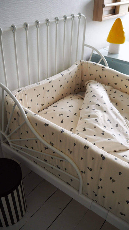 FILIBABBA - Комплект постільної білизни 'Мрійники' - Органічний комфорт для малюків 🌈✨