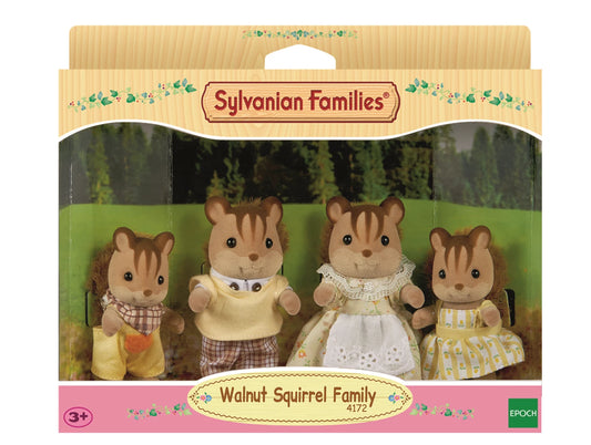 Walnuss Eichhörnchen Familie