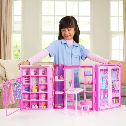 Barbie Kleiderschrank Spielset