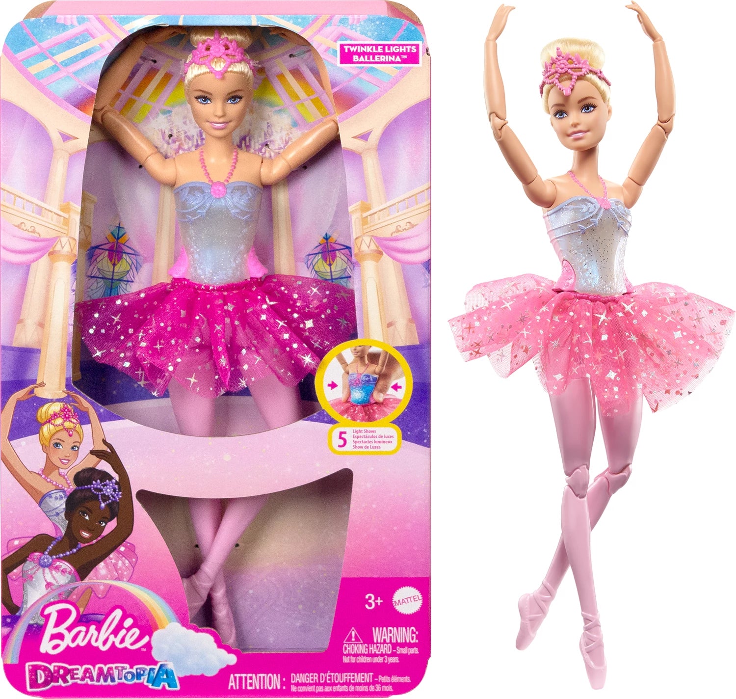 Barbie DT Zauberlicht Ballerina