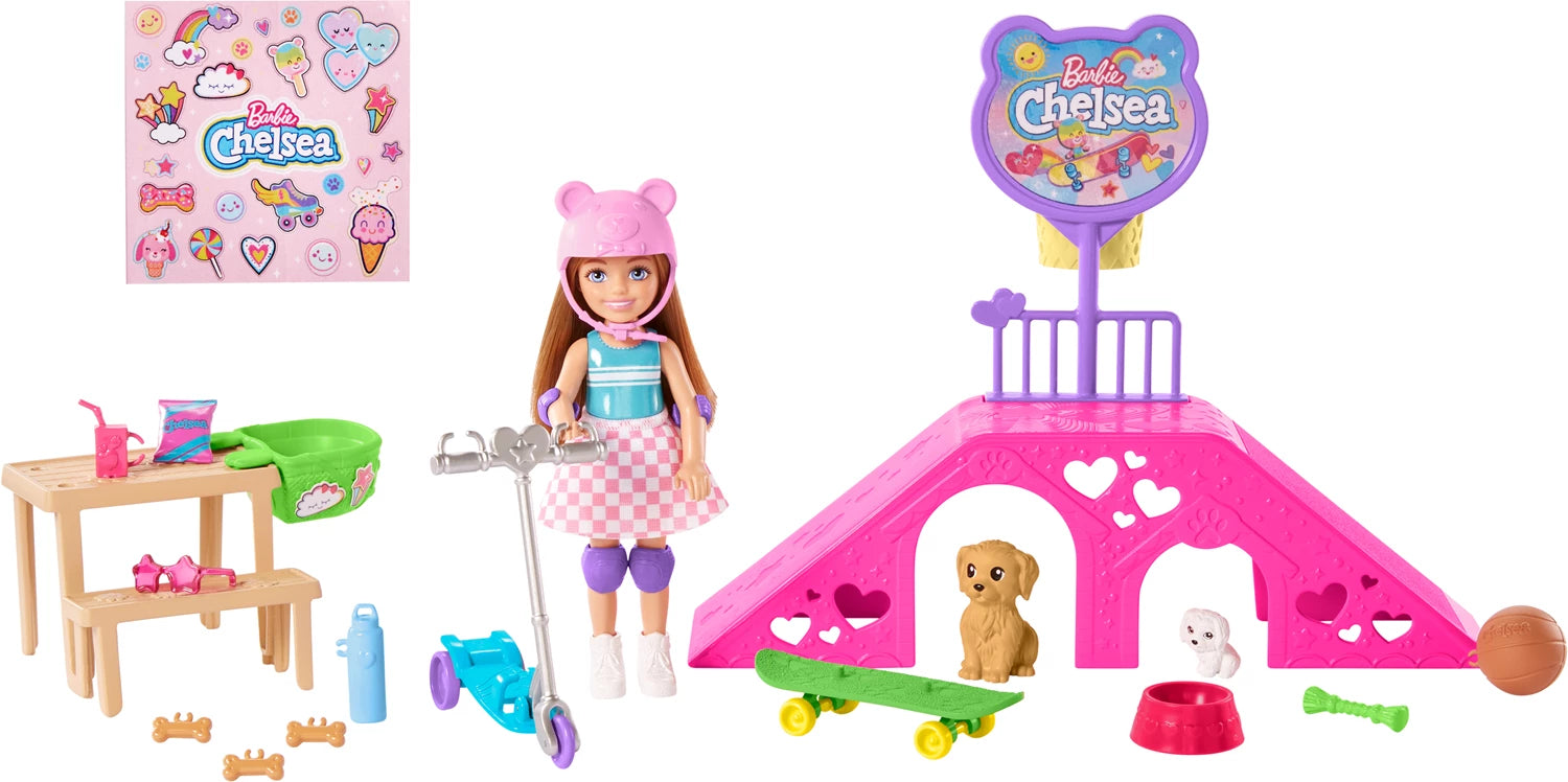 Barbie Chelsea Skatepark