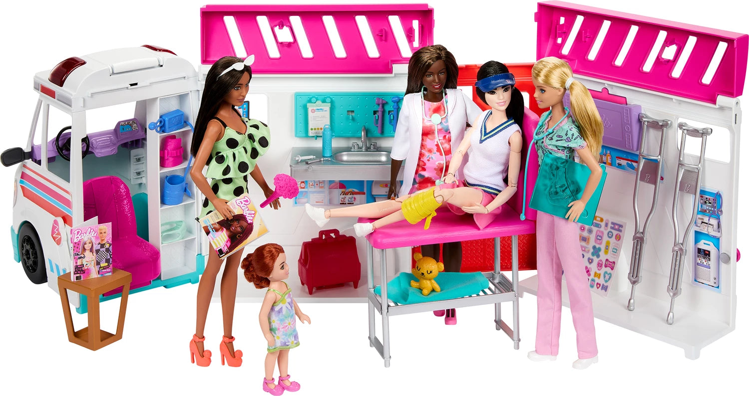 Barbie 2-in-1 Krankenwagen