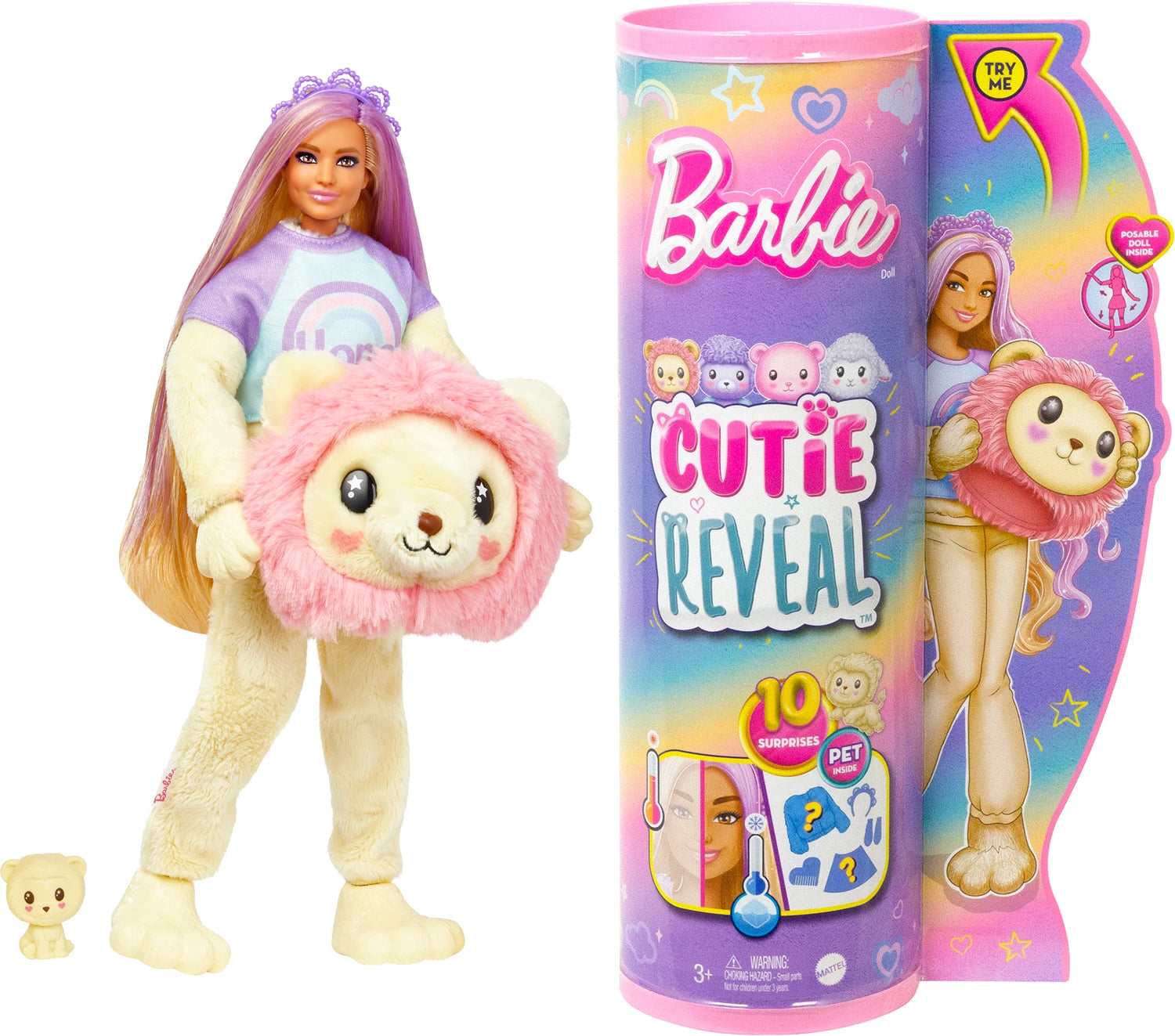 Barbie Cutie Reveal Löwe