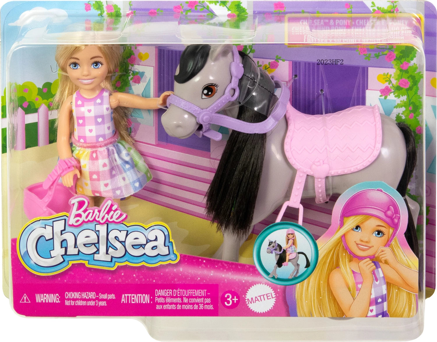 Barbie Chelsea und Pony