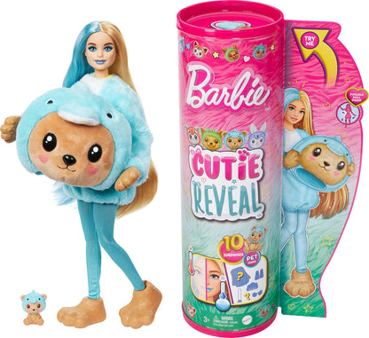 Cutie Reveal Barbie Teddy-