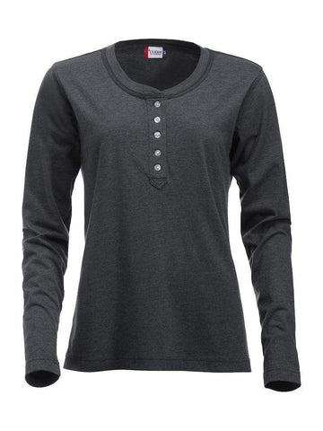 Clique Damen Langarm Shirt mit Knöpfen 'Orlando Ladies'