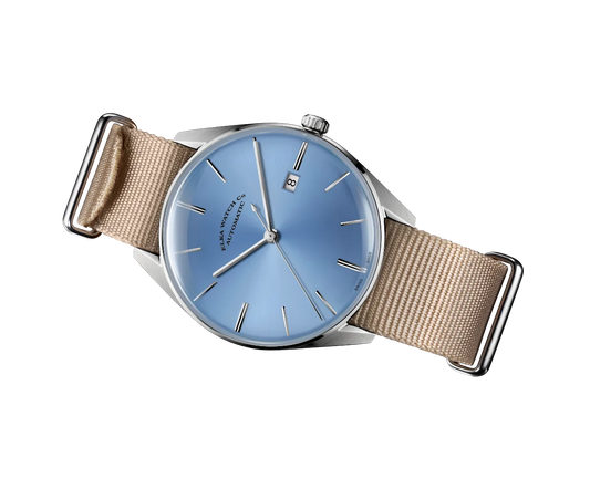 Elka Ur - Klassisk hvid urskive - Tidløs elegance ⌚ D08-0901