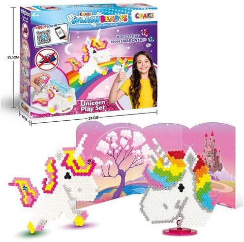 Splash Beadys Play Set Unicorn