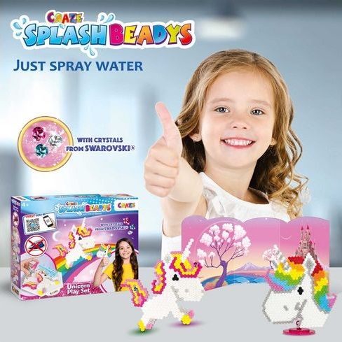 Splash Beadys Play Set Unicorn