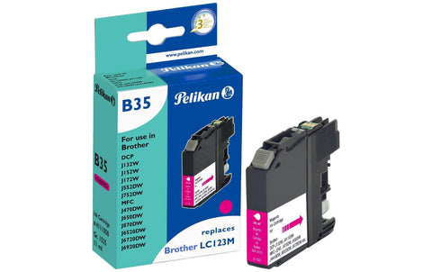 Pelikan Tinte Brother LC-123M Magenta