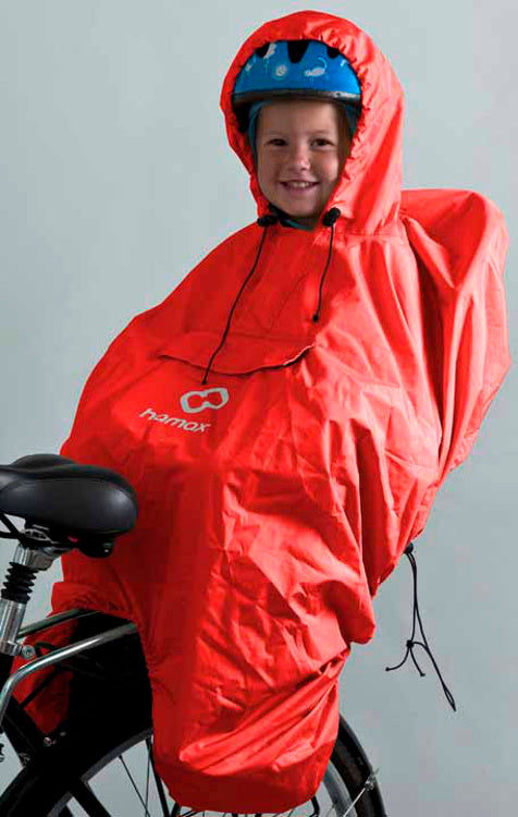 Regenponcho rot 