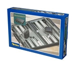 Backgammon - medium - Kunstleder