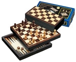 Reise-Schach-Backgammon-Dame-Set - magnetisch