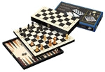 Reise-Schach-Backgammon-Dame-Set