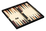 Schach-Backgammon-Dame-Set - Feld 44 mm