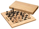 Schach - Mini-Steckspiel - Feld 19 mm - klappbar