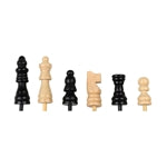 Schach - Mini-Steckspiel - Feld 19 mm - klappbar