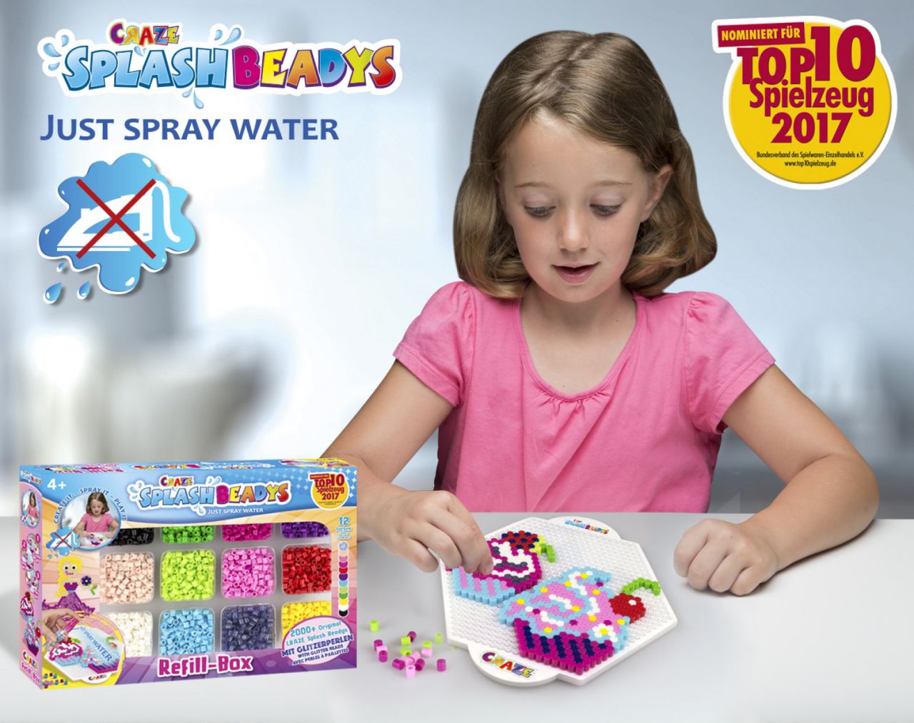 Splash Beadys Refill Set Girls