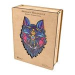 Artefakt Holzpuzzle 2 in 1 Wolf, 180 Teile