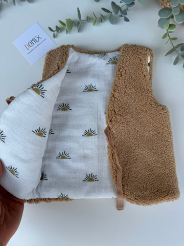 Reversible Baby Gilet