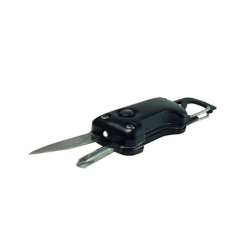 Climber Karabiner Multitool – Lampe, Messer & Schrauber